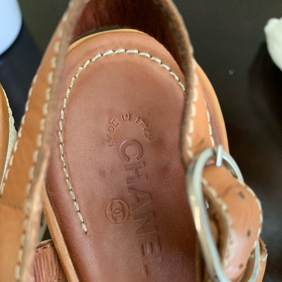COPY - Chanel wedges size 8. - Picture 11 of 11
